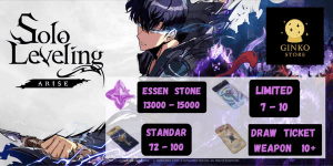 ACC Rerol|| Solo Leveling Arise Essen Stone 13400-15000