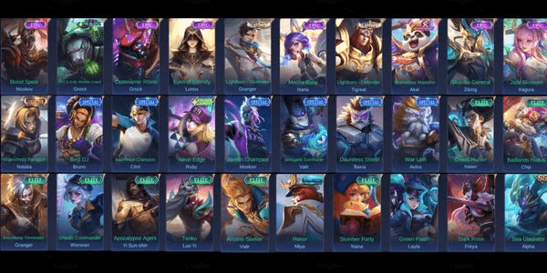 Gambar Product [AS5] - Akun ML Recall Tastas, Box Skin Fanny dan Claude Valentine (Bebas Pilih Salah Satu)