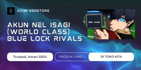 Gambar Product AKUN NEL ISAGI (WORLD CLASS) BLUE LOCK RIVALS