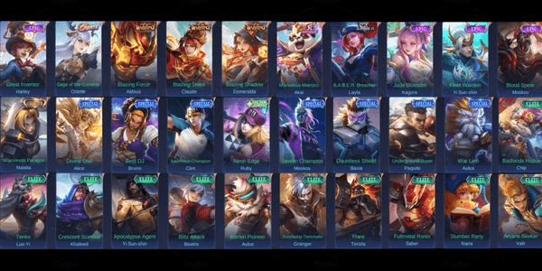 Gambar Product [AS6] - Akun ML Box Skin Fanny dan Claude Valentine (Bebas Pilih Salah Satu)