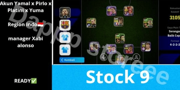 Gambar Product Akun Yamal x Platini x Pirlo x Yuma handsome ready to use (full specs read description)