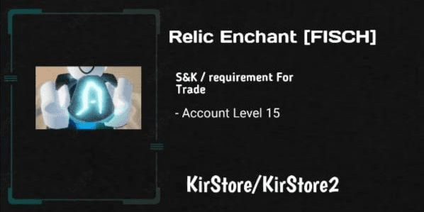 Gambar Product 100 Relic Enchant - Fisch RBL