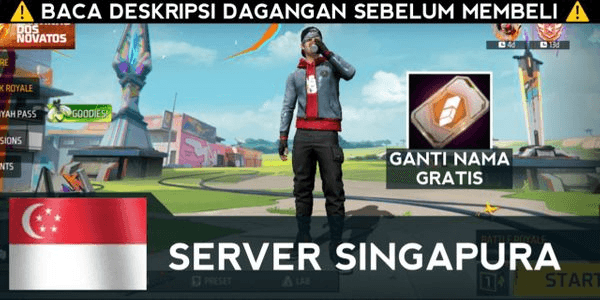 Gambar Product Akun Free Fire Server Singapura