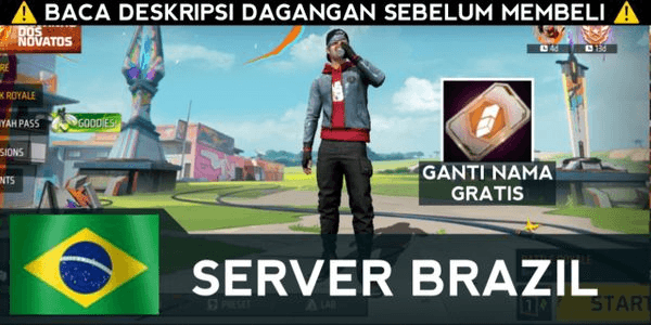 Gambar Product Free Fire Server Brazil account