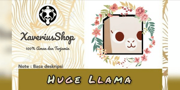 Gambar Product Huge Llama
