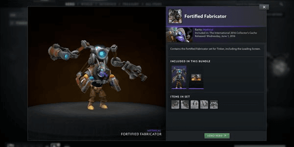 Gambar Product Fortified Fabricator (Set Tinker TI6)