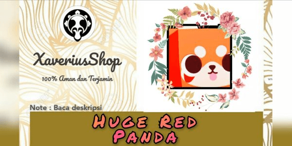 Gambar Product Huge Red Panda