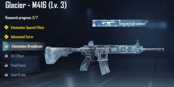 Gambar Product M4 GLACIER LV3 // M762 8-BIT KILL MESSAGE // HELMET PSYCHIC // 3 MATERIAL