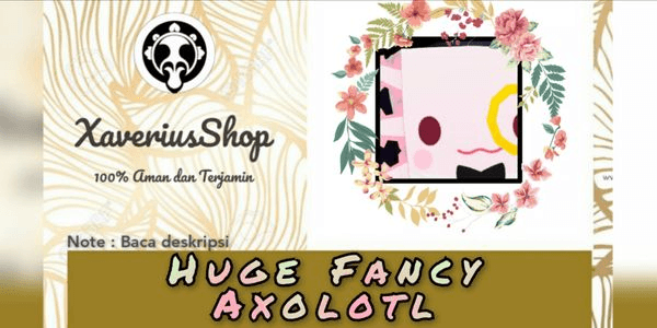 Gambar Product Huge Fancy Axolotl