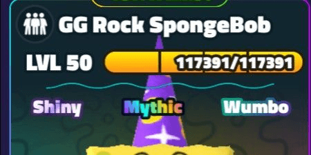 Gambar Product GG Rock Spongebob (Shiny Wumbo)