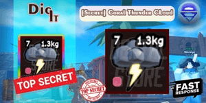[Secret] Coral Thunder Cloud Bonus++ |Dental Store| Dig It