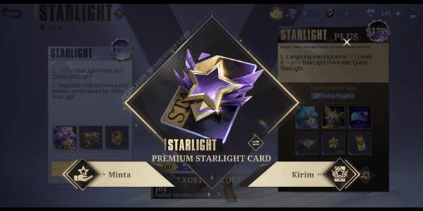 Gambar Product Gift Starlight Member Plus