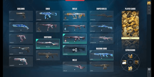 Gambar Product AKUN VALORANT | LVL 107 | ALL AGENT UNLOCK | RANK PLATINUM 2 | SHELLSPIRE SWORD | AQUATIQA COLLECTION VERY CHEAP