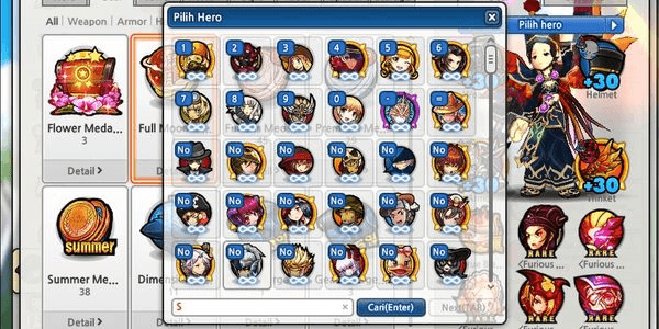 Gambar Product Lost Saga Valofe Account Herper Busy Murmer Sultan!!