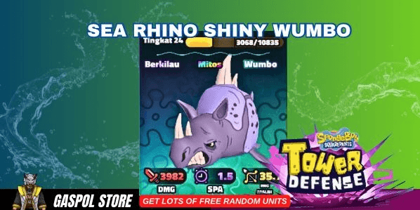 Gambar Product Sea Rhino (Shiny Wumbo)