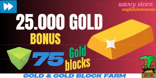 25K Gold & Gold Blocks Included | Build a Boat For Treasure RBL