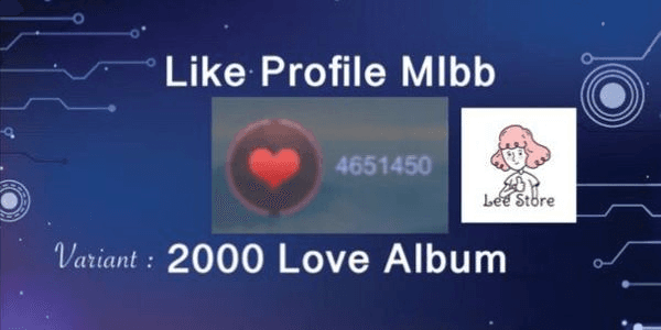 Gambar Product 2000 like album mlbb