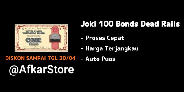 Gambar Product Joki 100 Bonds Dead Rails