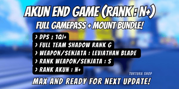 Gambar Product Akun Rank N+ [END GAME] - Turtura Shop