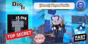 [Secret] Player Plushie Bonus++ |Dental Store| Dig It