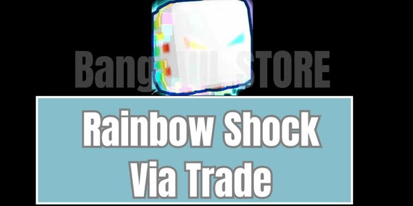 Gambar Product RAINBOW SHOCK | Bubble Gum Simulator Infinity [BGSI]