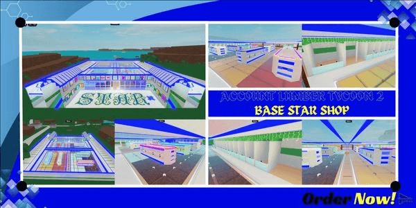 Gambar Product Akun Lumber Tycoon 2 GG BASE STAR SHOP