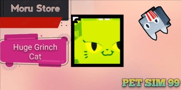 Gambar Product Huge Grinch Cat