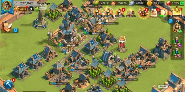 Gambar Product Cheap Rise of Kingdoms Part Account. 01