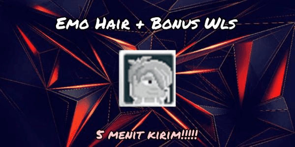 Gambar Product Emo Hair + Bonus Wls