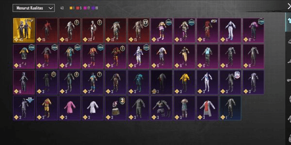 Gambar Product sell PUBG account