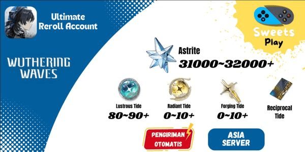 Gambar Product [ASIA] Wuthering Waves Ultimate Reroll Account