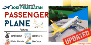 เครื่องบินโดยสารสร้างเอง | Build A Boat For Treasure RBL