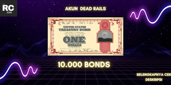 Gambar Product Akun Dead Rails 10,000 BONDS+