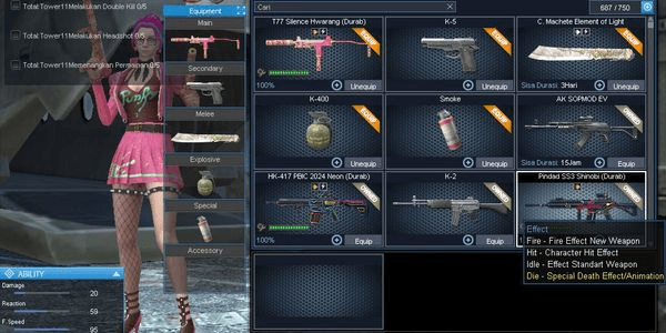 Gambar Product 5 Star + T77 PERMANENT + IDOL PERMANENT + PINDAD SS3 PERMANENT + HK PERMANENT