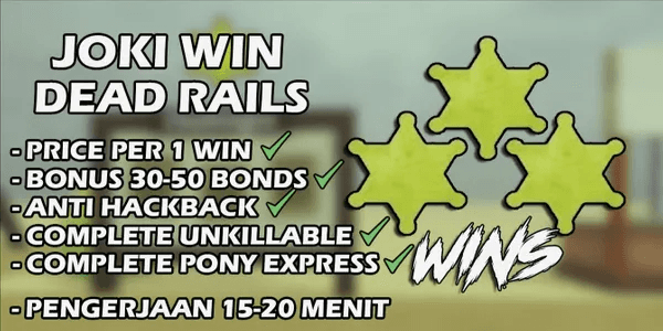 JOKI WIN DEAD RAILS PER 1 WIN (READ DESCRIPTION)