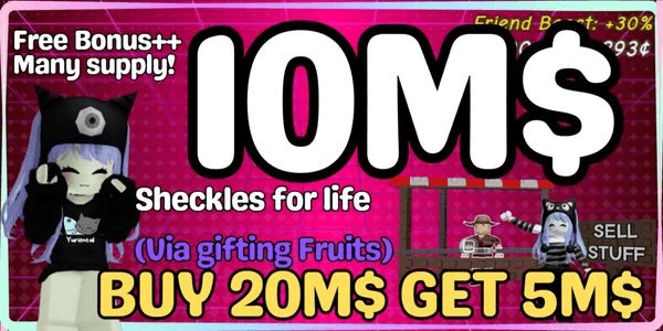 Gambar Product Grow a Garden - 10M$+ Coins [Via Gifting]