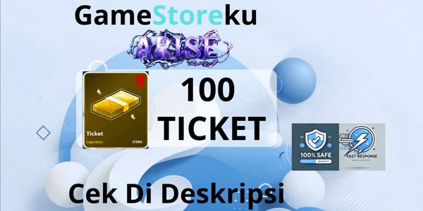 Gambar Product JOKI 100 TICKET