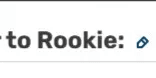 Prestige from Amateur to Rookie / Prestige from 0 to Rookie.