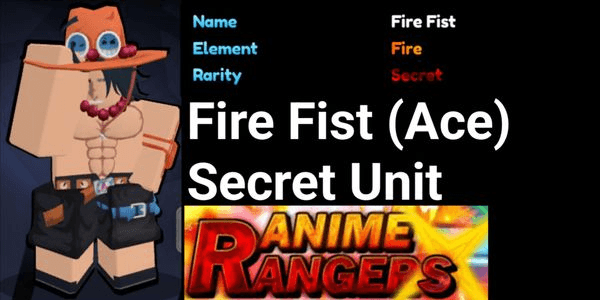 Gambar Product Akun Anime Rangers X FIRE FIST (ACE)