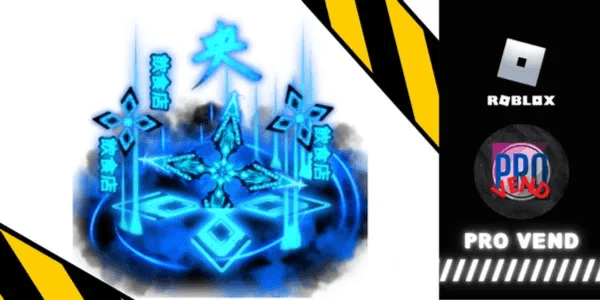Blue Ninja Star Explosion
