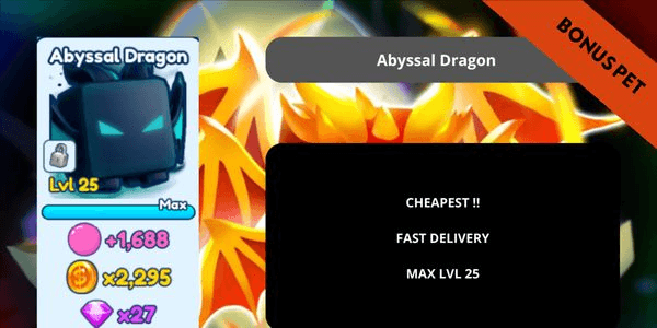Gambar Product Abyssal Dragon - Bubble Gum Simulator INFINITY