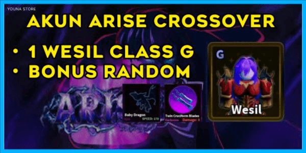 Gambar Product Akun Polos 1 Arise Crossover | RBL Arise Crossover