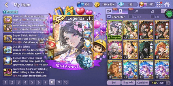 Gambar Product [Legend]SweetDoyeon  
[Legend]Carine  
[Legend]Ellin  
[Evo]Crow  
[Evo]Meriel  
[Evo]Hilda  
[Evo]Ken