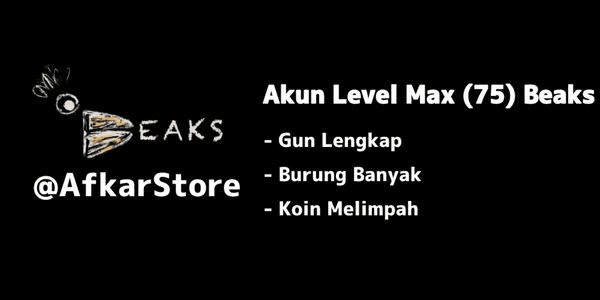 Gambar Product Akun Level Max (75) Beaks