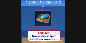 Name Change Card