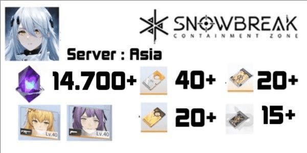 Gambar Product Account Snowbreak Containment Zone [Asia]-1