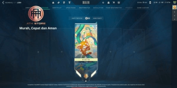 Gambar Product Valorant Account Rank Gold 3 Many Skins Bundle Sentinel Of Light, Valiant Hero, PRX & Full Agents