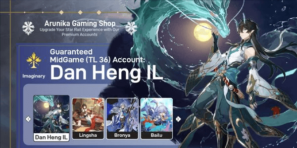Gambar Product AKUN MIDGAME - DAN HENG IL + LINGSHA + BRONYA + BAILU || FULL DETAILS CHECK DESCRIPTION [ASIA]