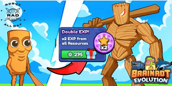 Gambar Product Double Exp - Brainrot Evolution
