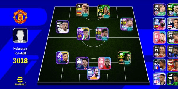 Gambar Product Akun EFOOT Bergaransi, K. H Rumme
